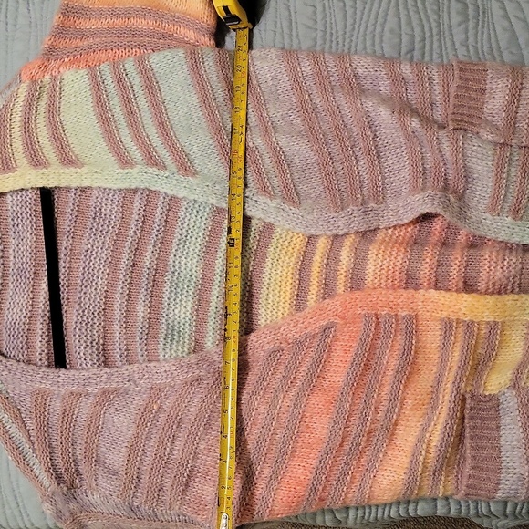 BiBi Open Front Rainbow Cardigan - Picture 7 of 7